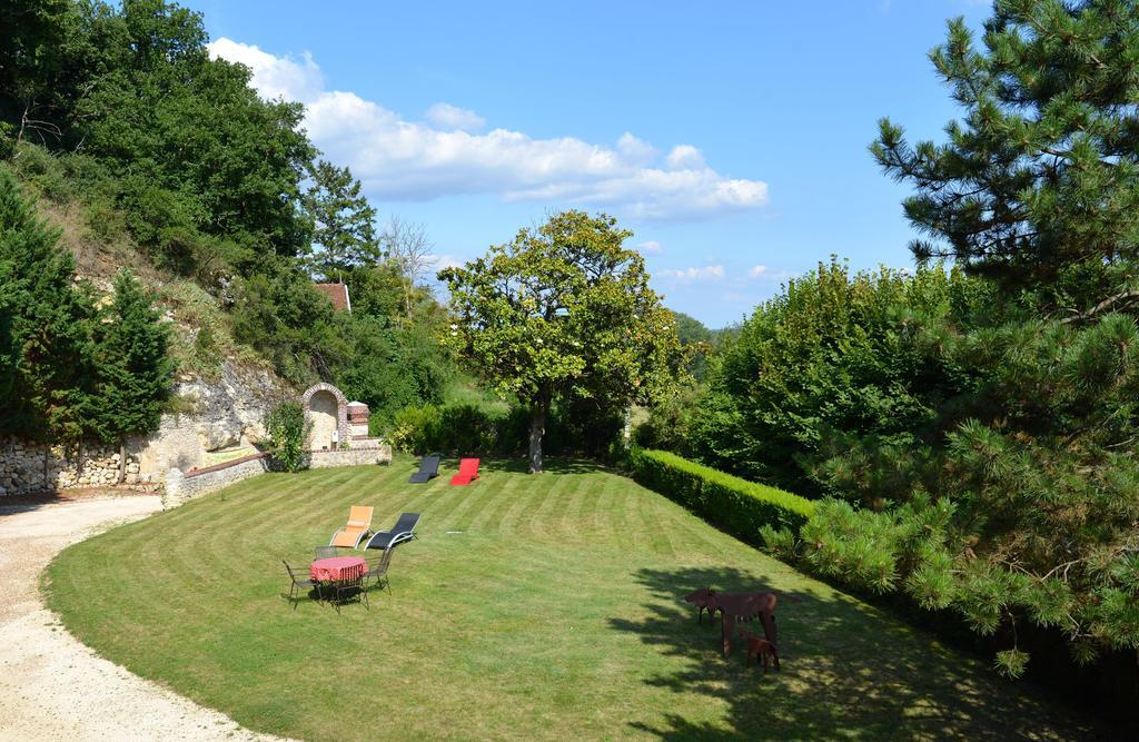 Gites Troglodytes Du Chateau De L'Etoile Vernou-sur-Brenne Camera foto